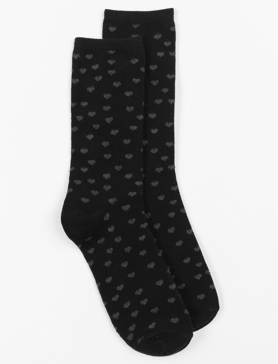 Chaussettes mi-mollet à motifs 