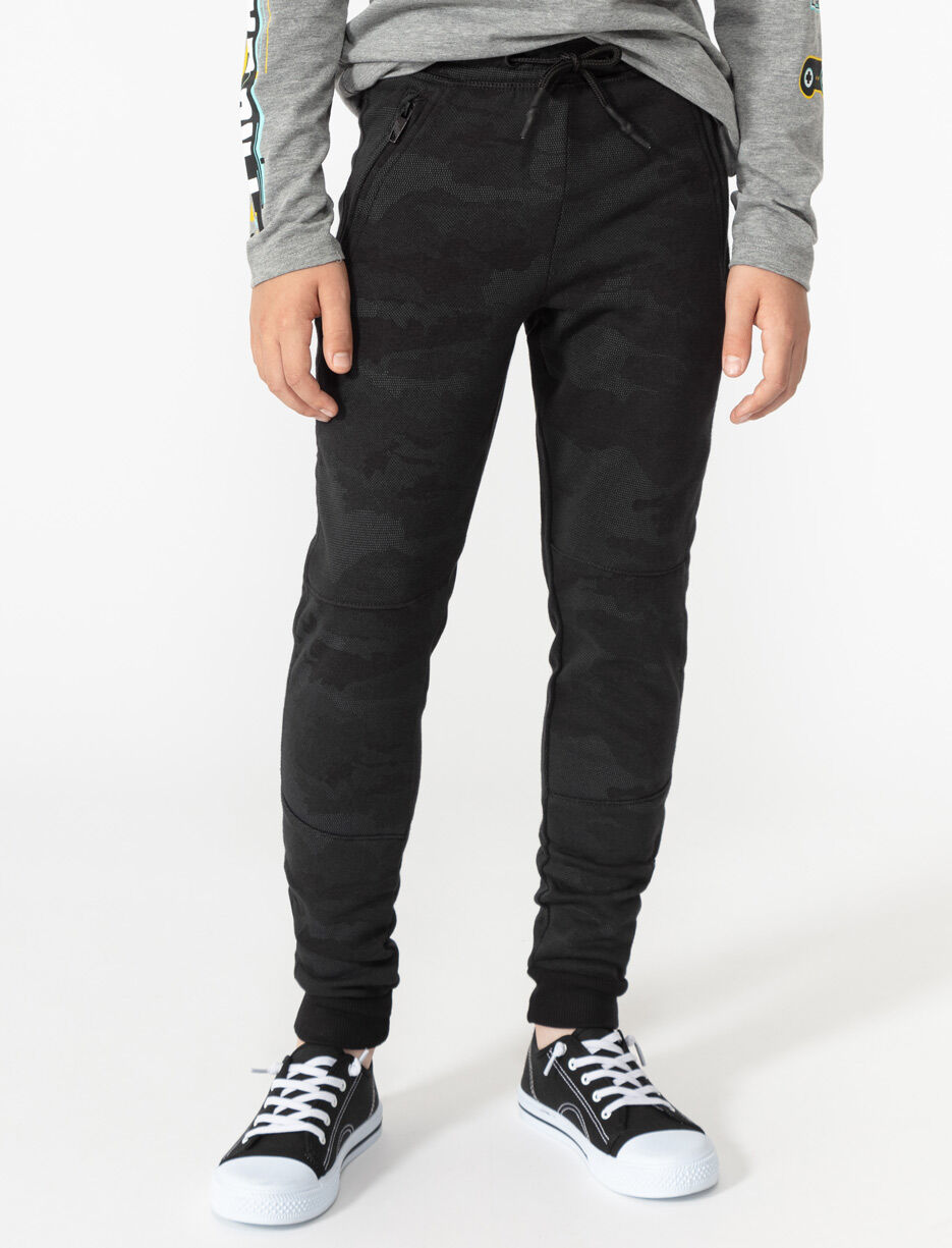 Joggers with zip pockets shop