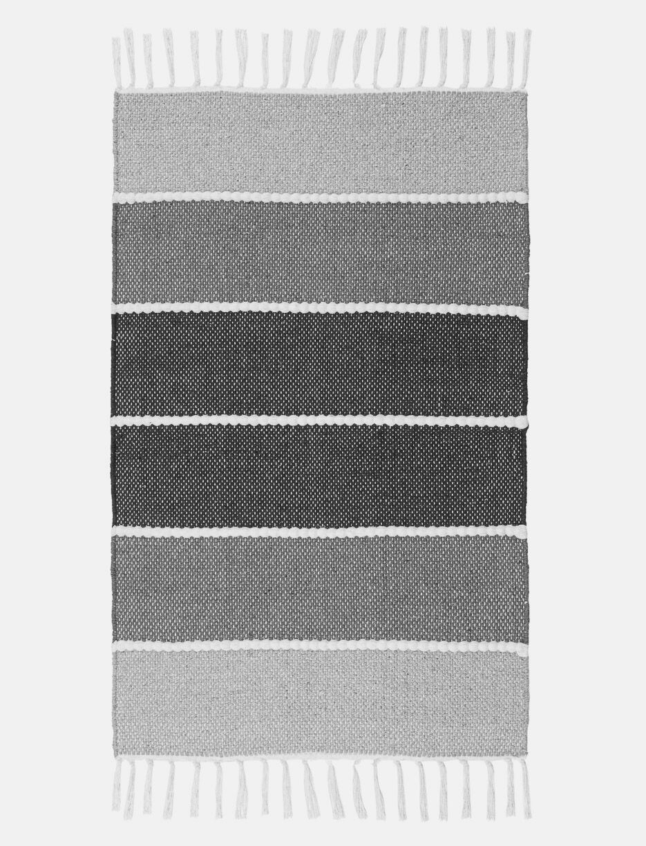 Tapis tissé à rayures Tapis tissé à rayures