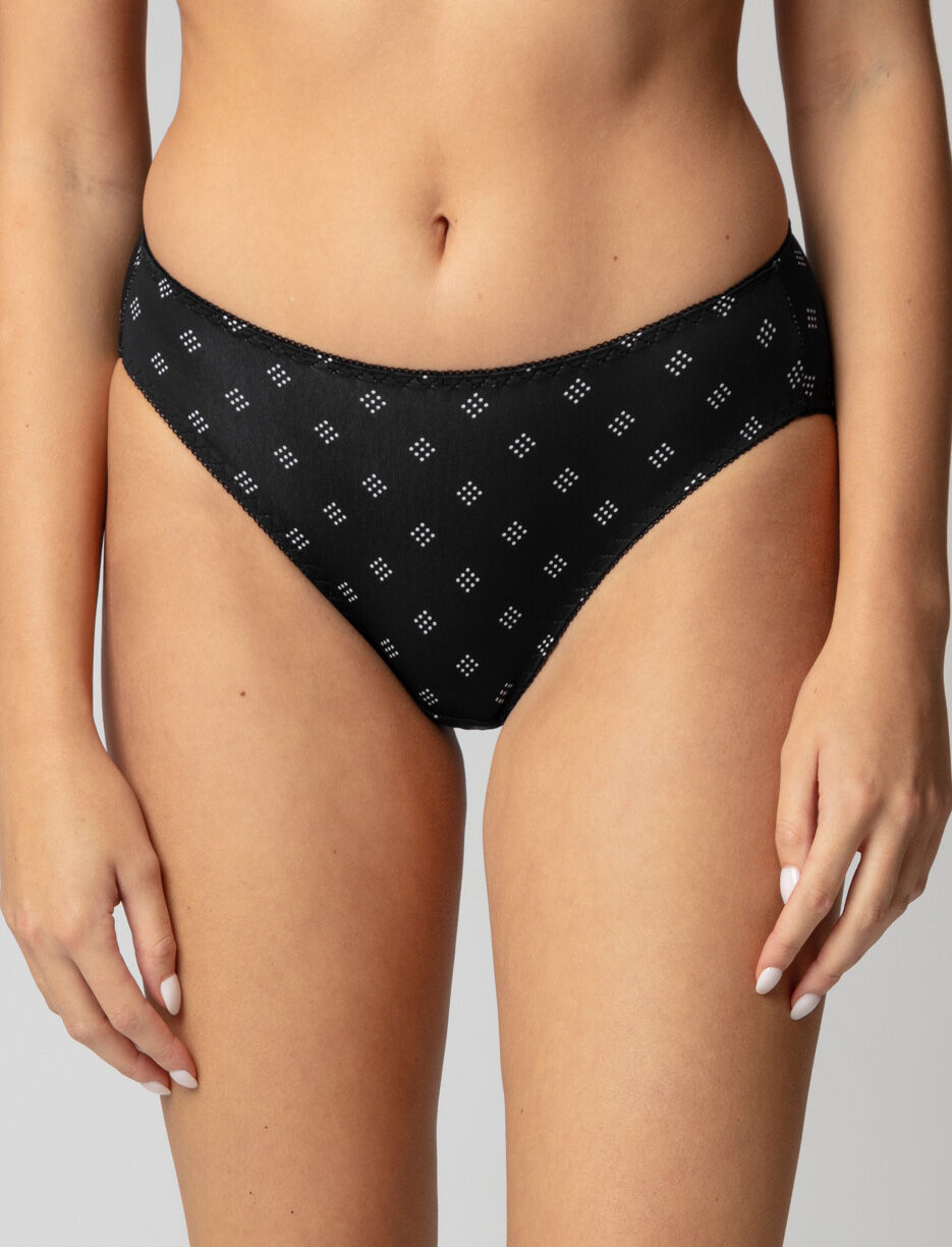 Culotte bikini à motifs