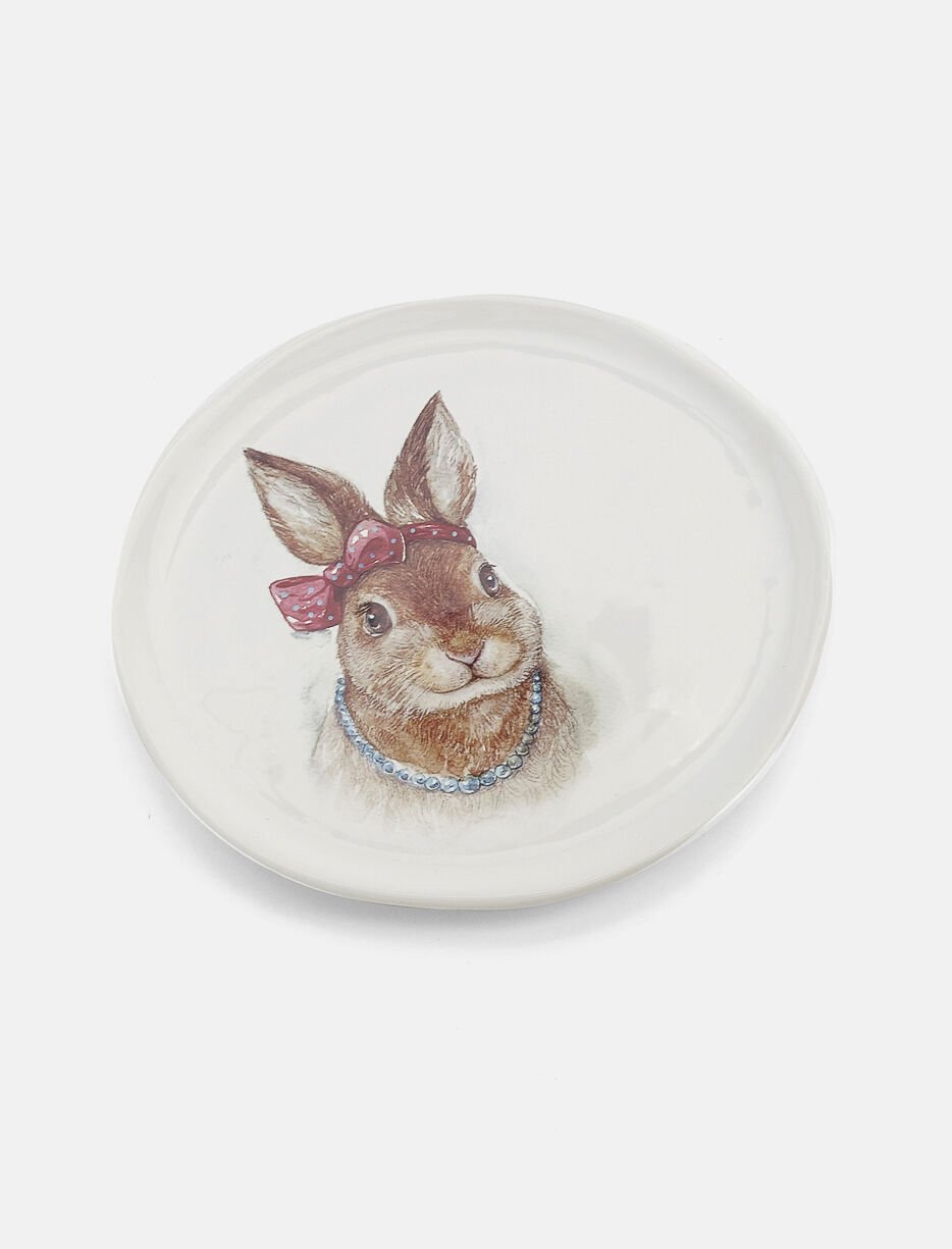 Assiette lapin