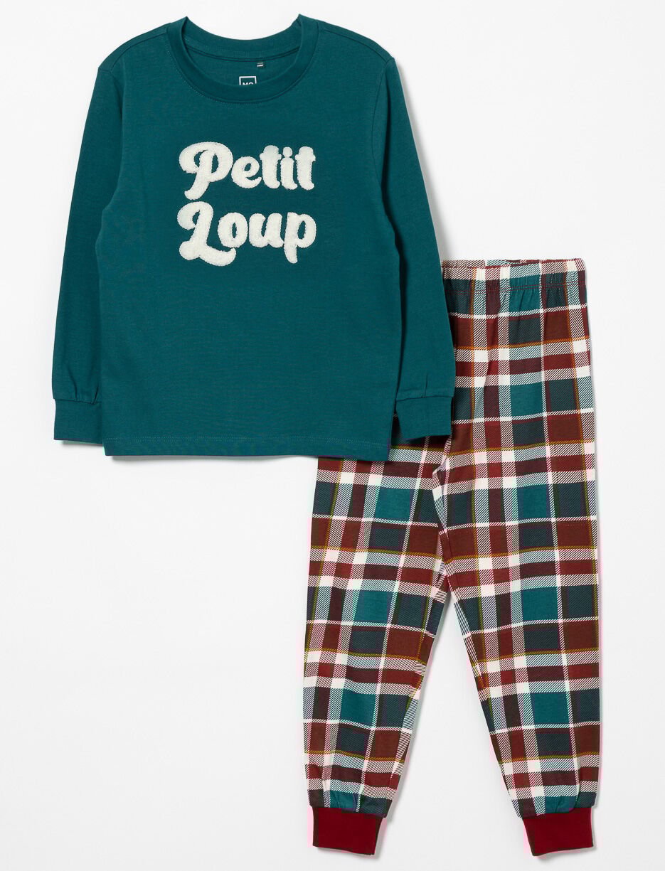 Plaid 2-piece PJ Set - Little Boy