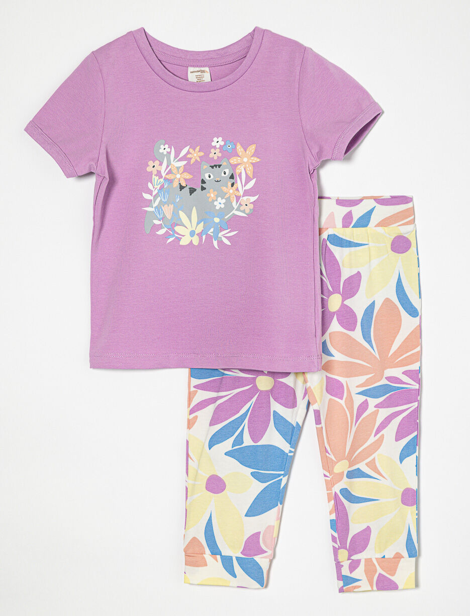 Printed PJ Set