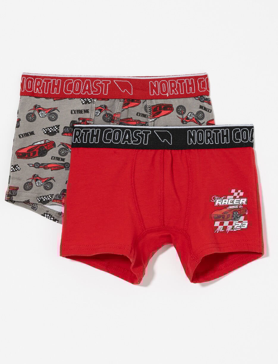 Printed Boxer Briefs - Pack of 2