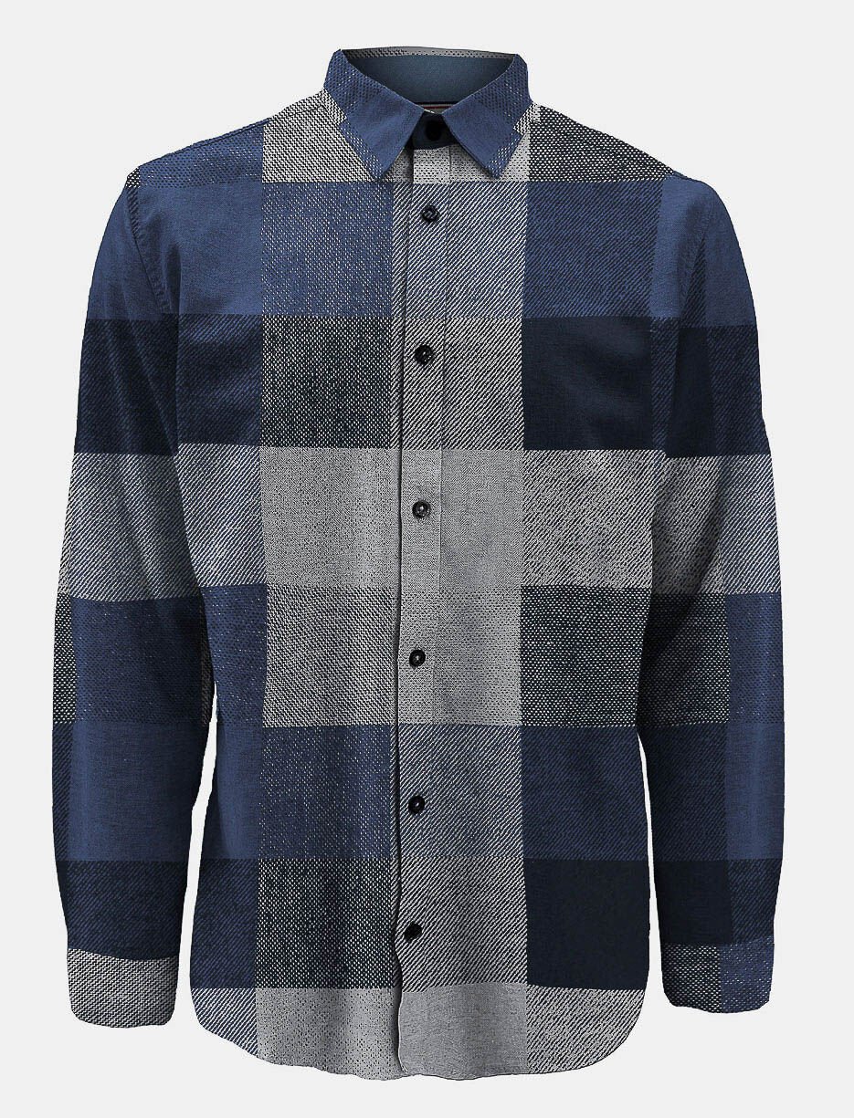 Chemise en flanelle à carreaux