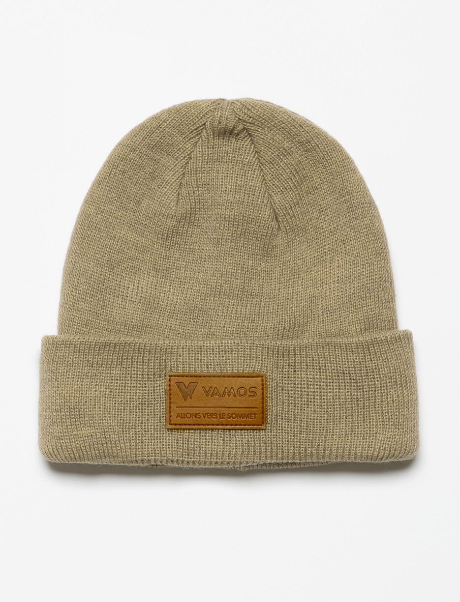 Tuque en tricot unie - bébé