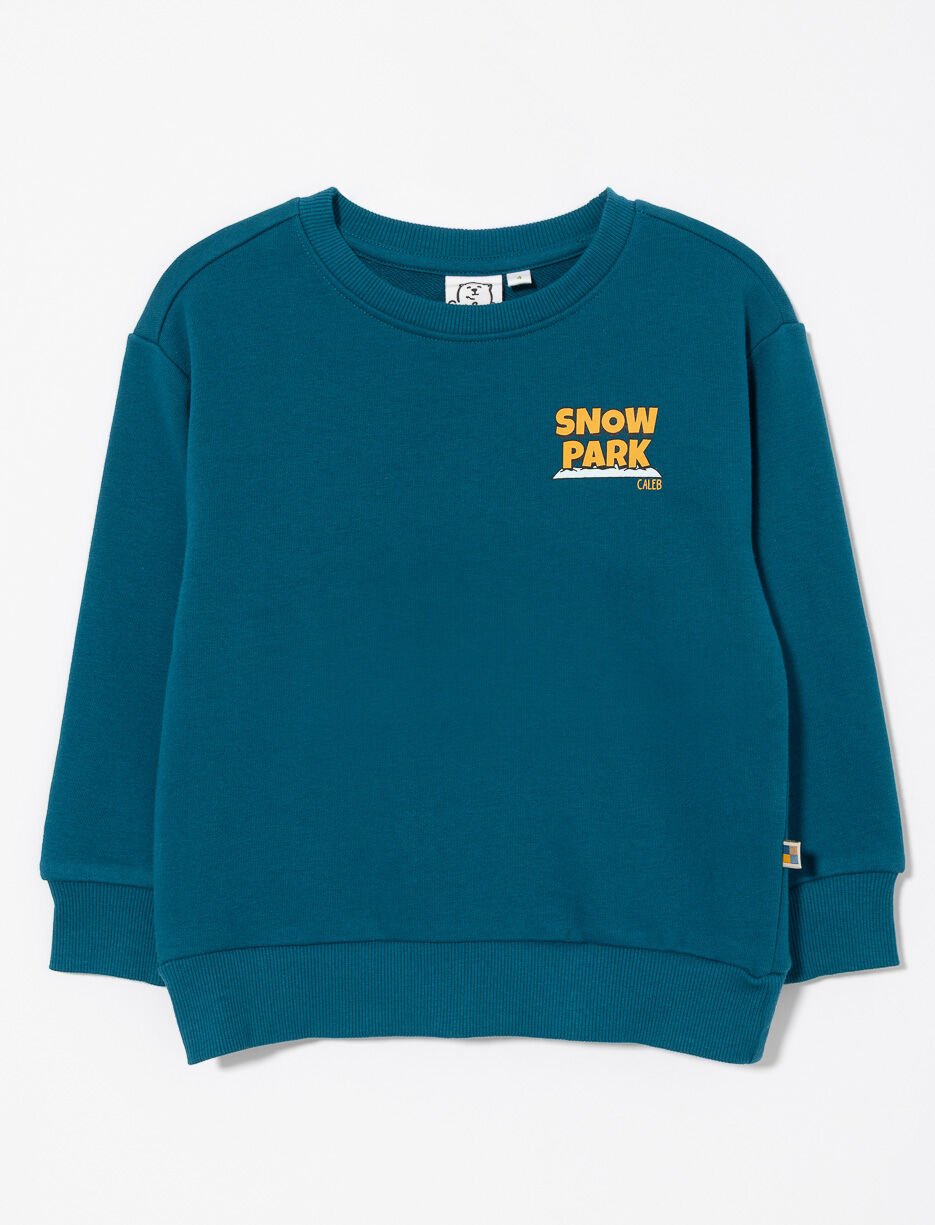 T-shirt imprimé en coton bio - petit garçon