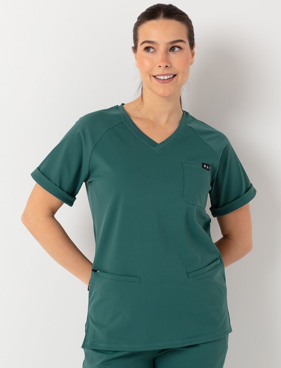 Tunique d'infimière unie