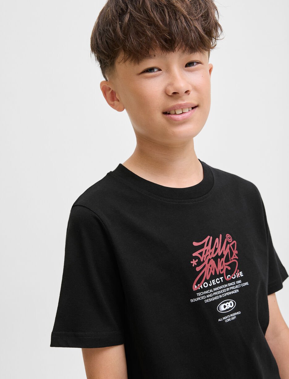 T-shirt ample à imprimé graphique