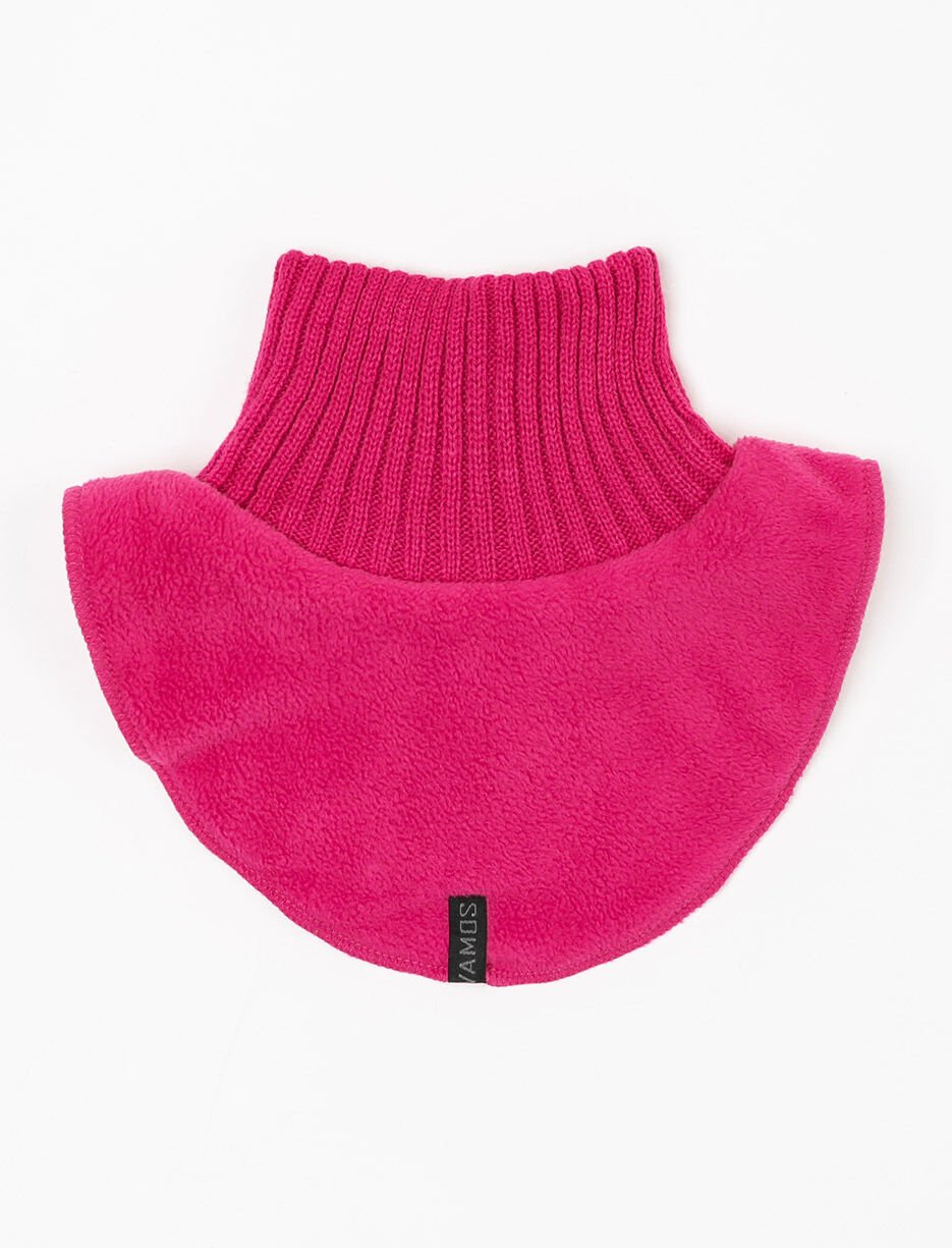Cache-cou polaire et tricot - enfant