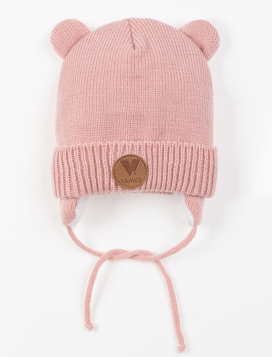 Knit Beanie with Bear Ears - Baby