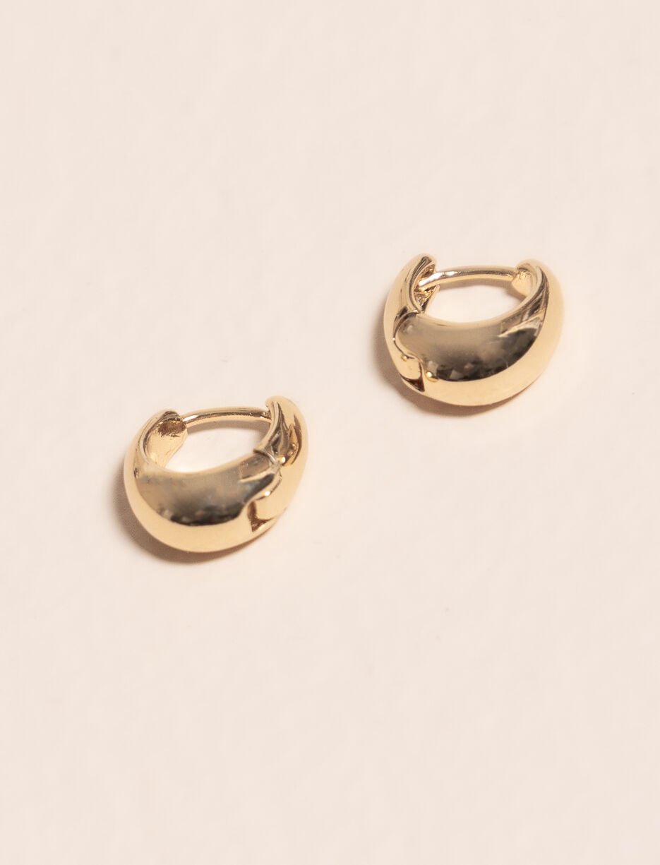 Boucles d'oreilles anneaux dormeuses 