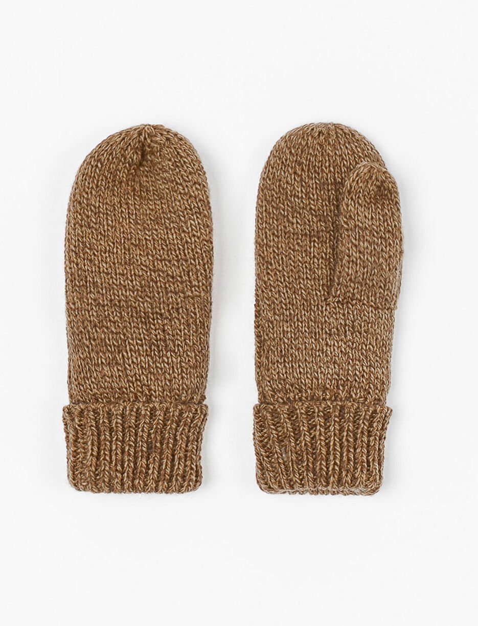 Mitaines en tricot unies - bébé