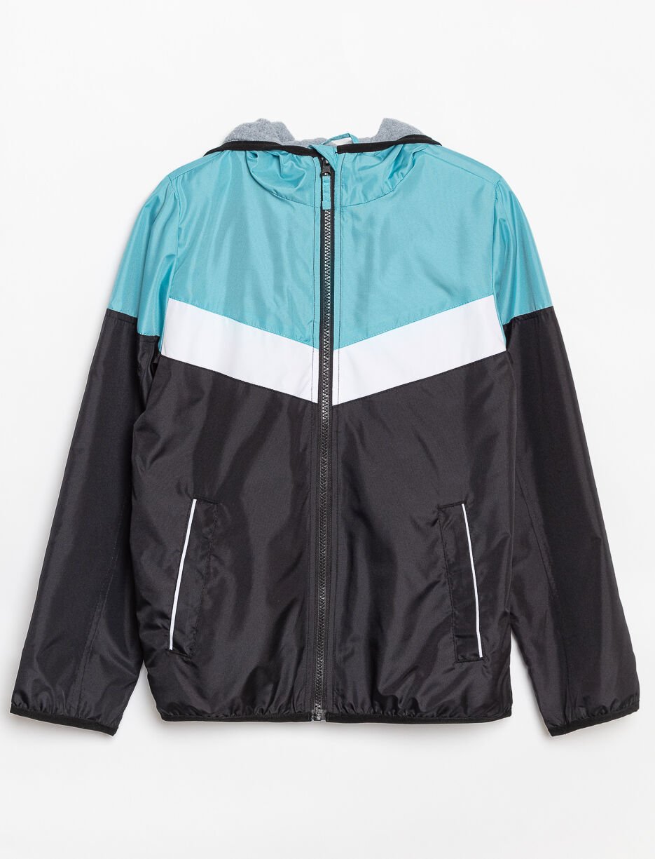Colour Block Mid-season Jacket
