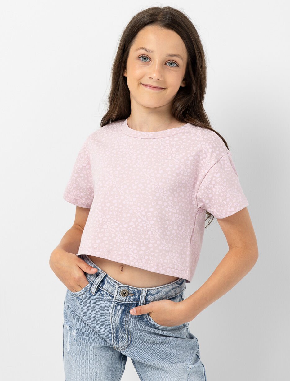 T-shirt court imprimé