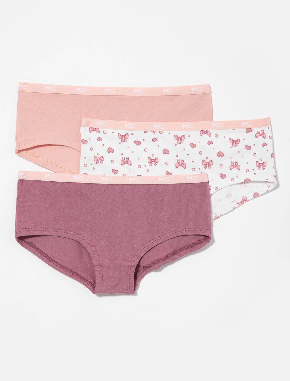 Culottes garçonnes - paquet de 3