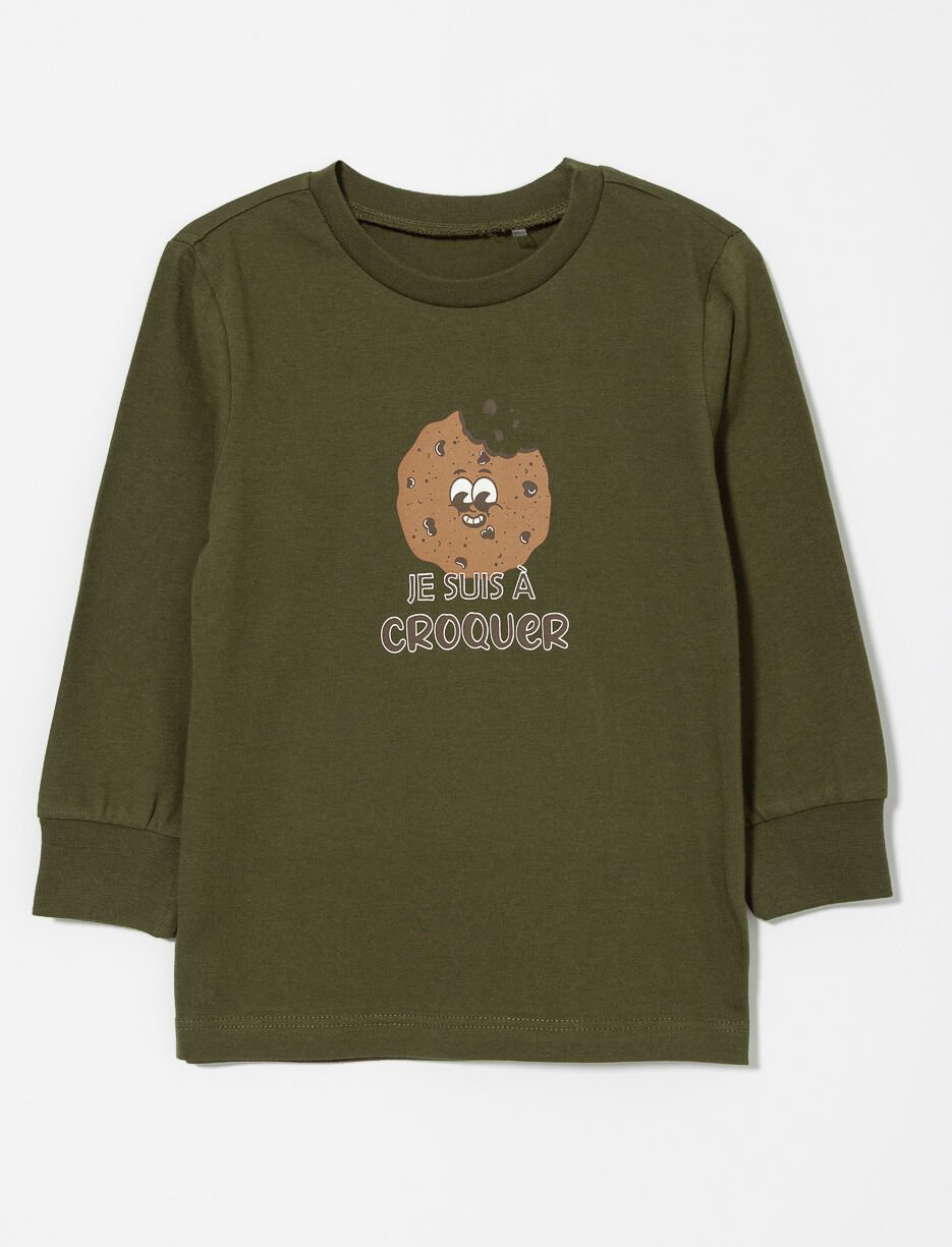 T-shirt imprimé en coton bio - bébé garçon