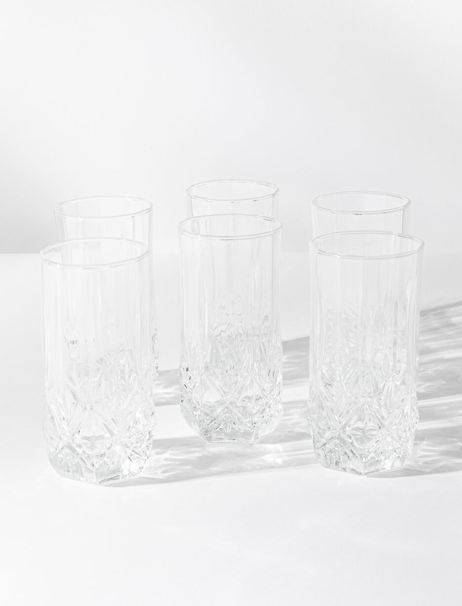 Brighton Textured Glasses - Set of 6