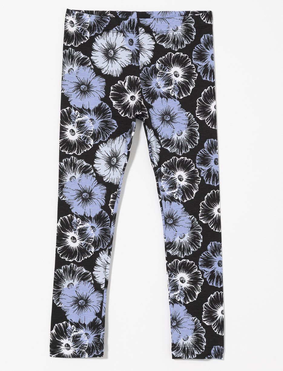 Legging en coton à taille élastique - petite fille