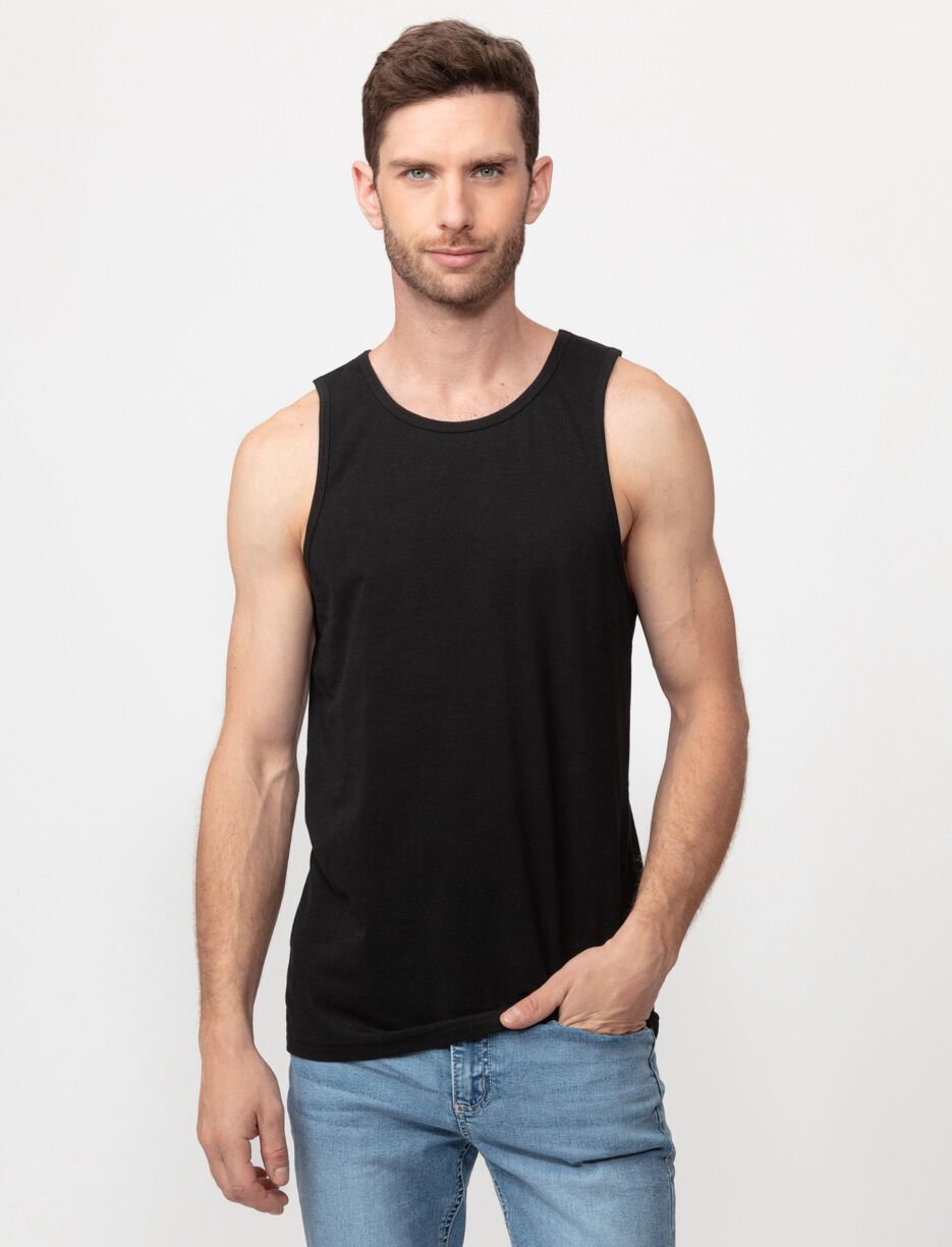Camisole unie en coton bio