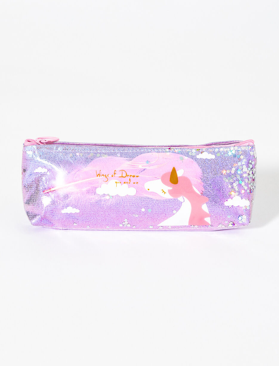 Glitter Pencil Case Bag