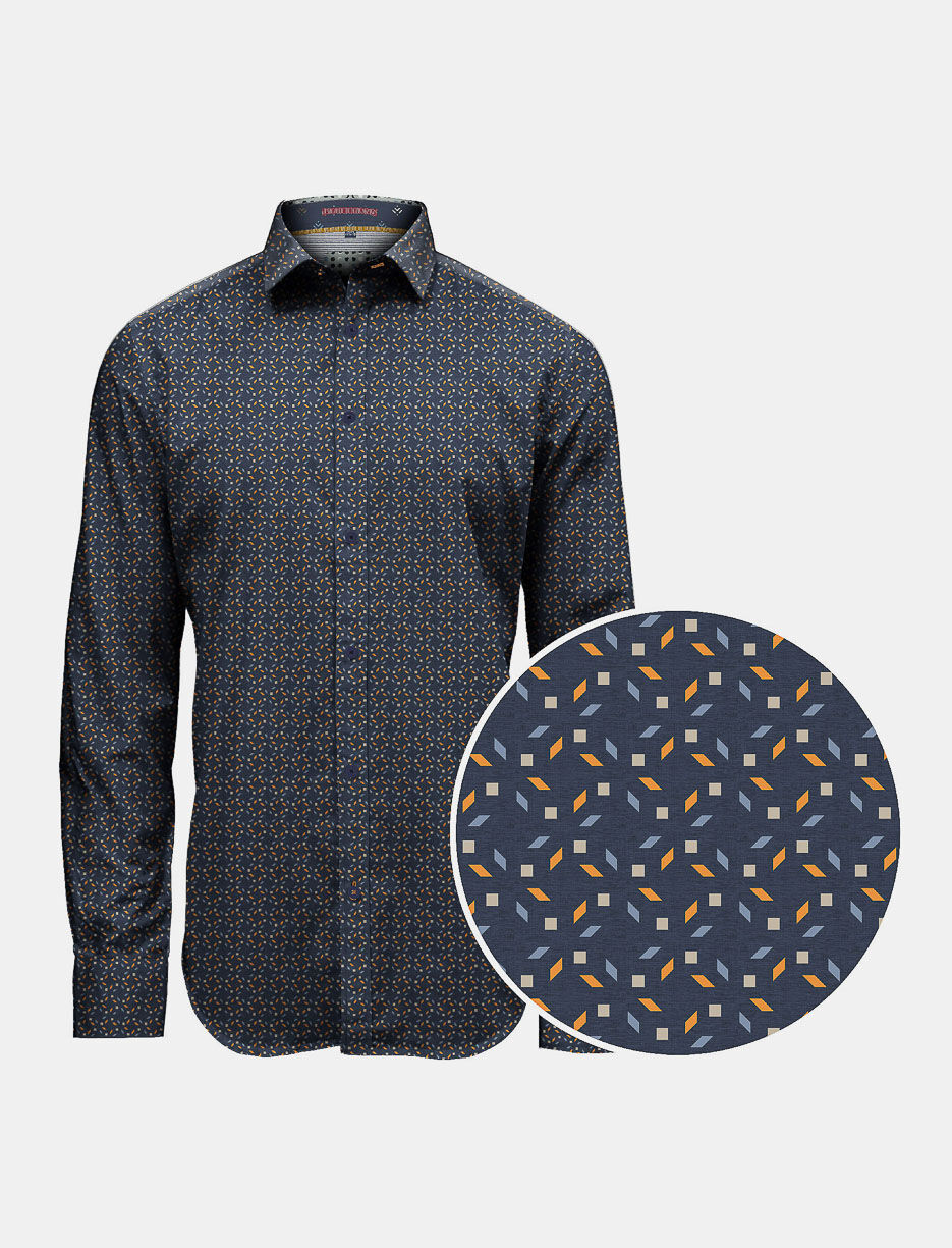Printed Dress Shirt