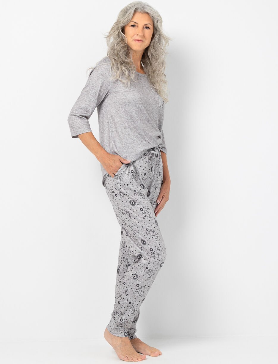 Pantalon de pyjama imprimé chats