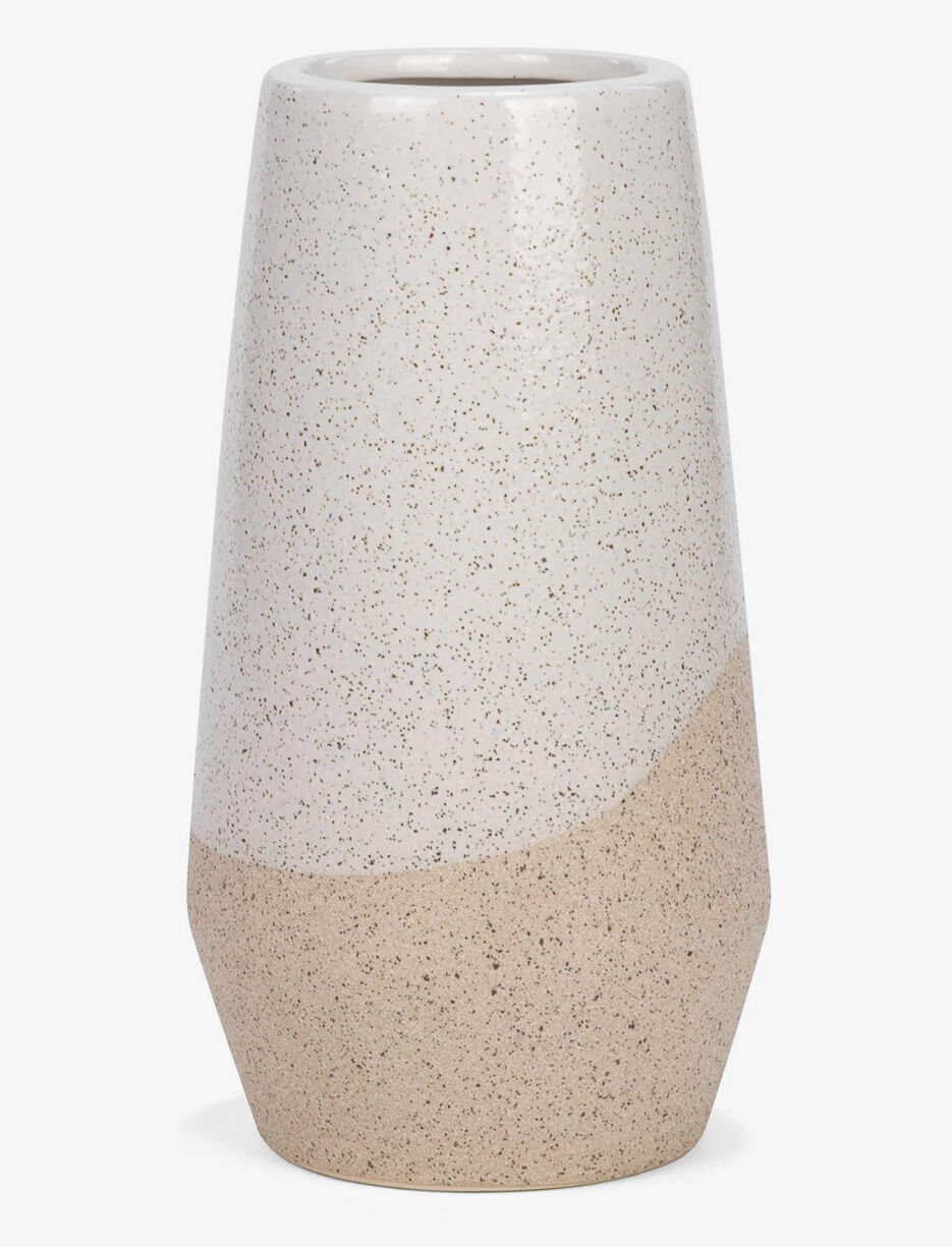 Vase en céramique deux tons