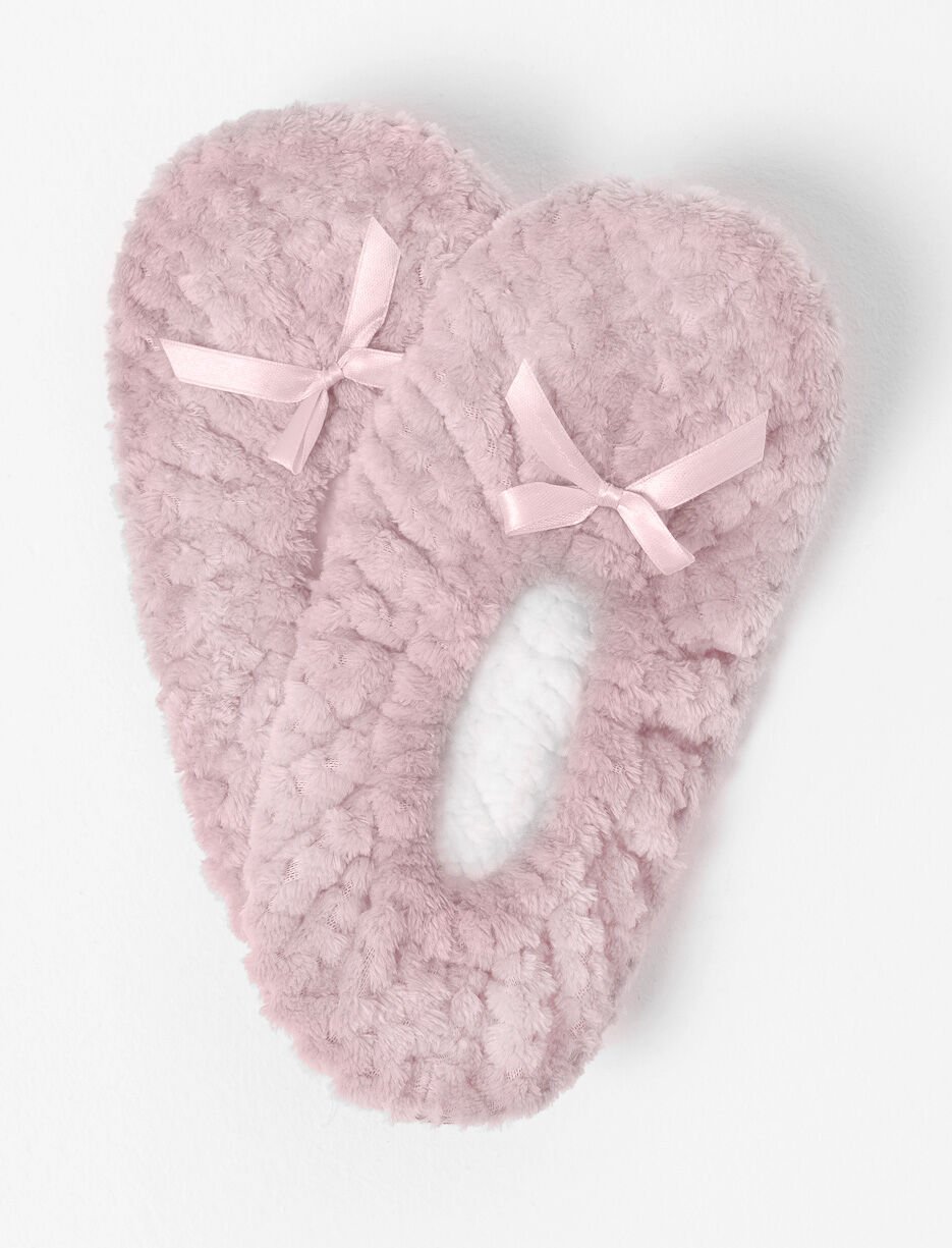 Pantoufles en peluche antidérapantes
