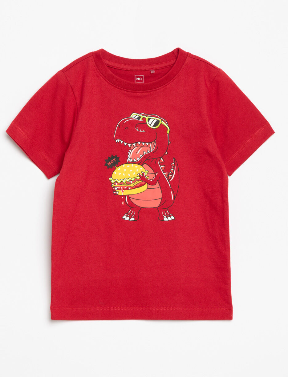 T-shirt imprimé à manches courtes