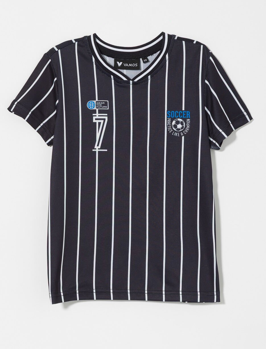 Soccer Jersey-inspired T-shirt - Little Boy Soccer Jersey-inspired T-shirt - Little Boy