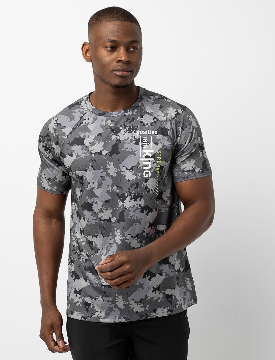 Printed Sports T-Shirt