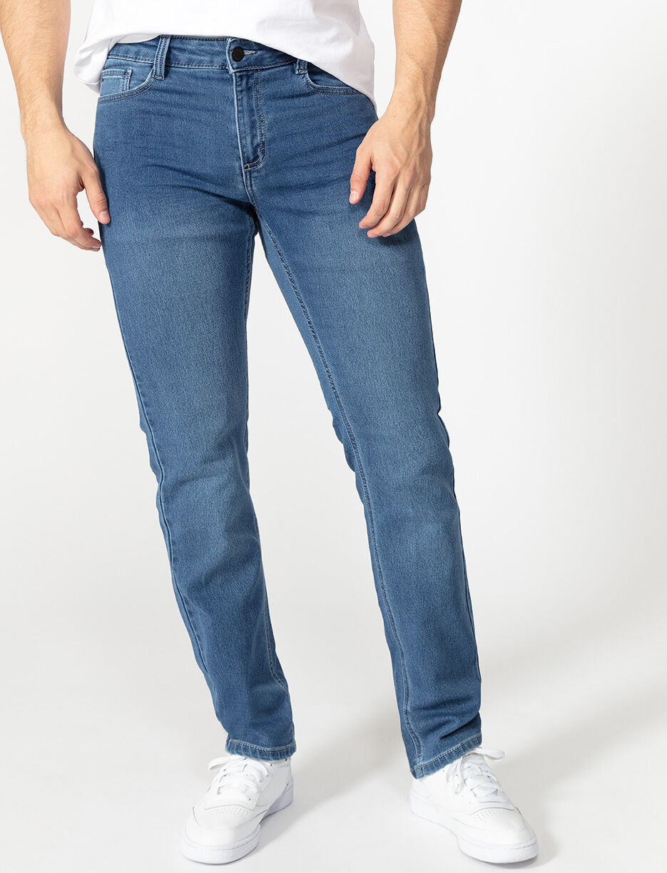 Jean étroit à taille régulière