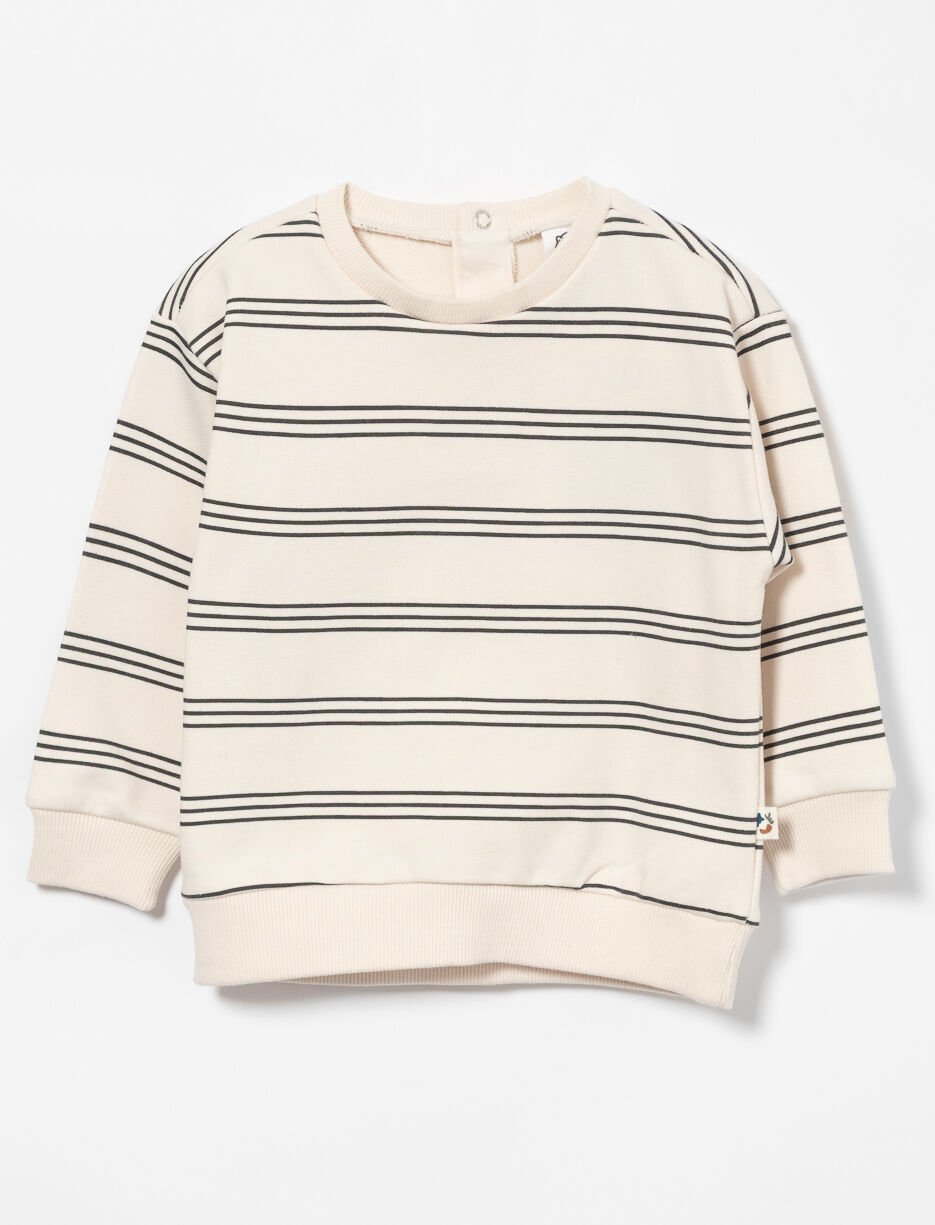 Chandail manches longues à rayures - bébé garçon