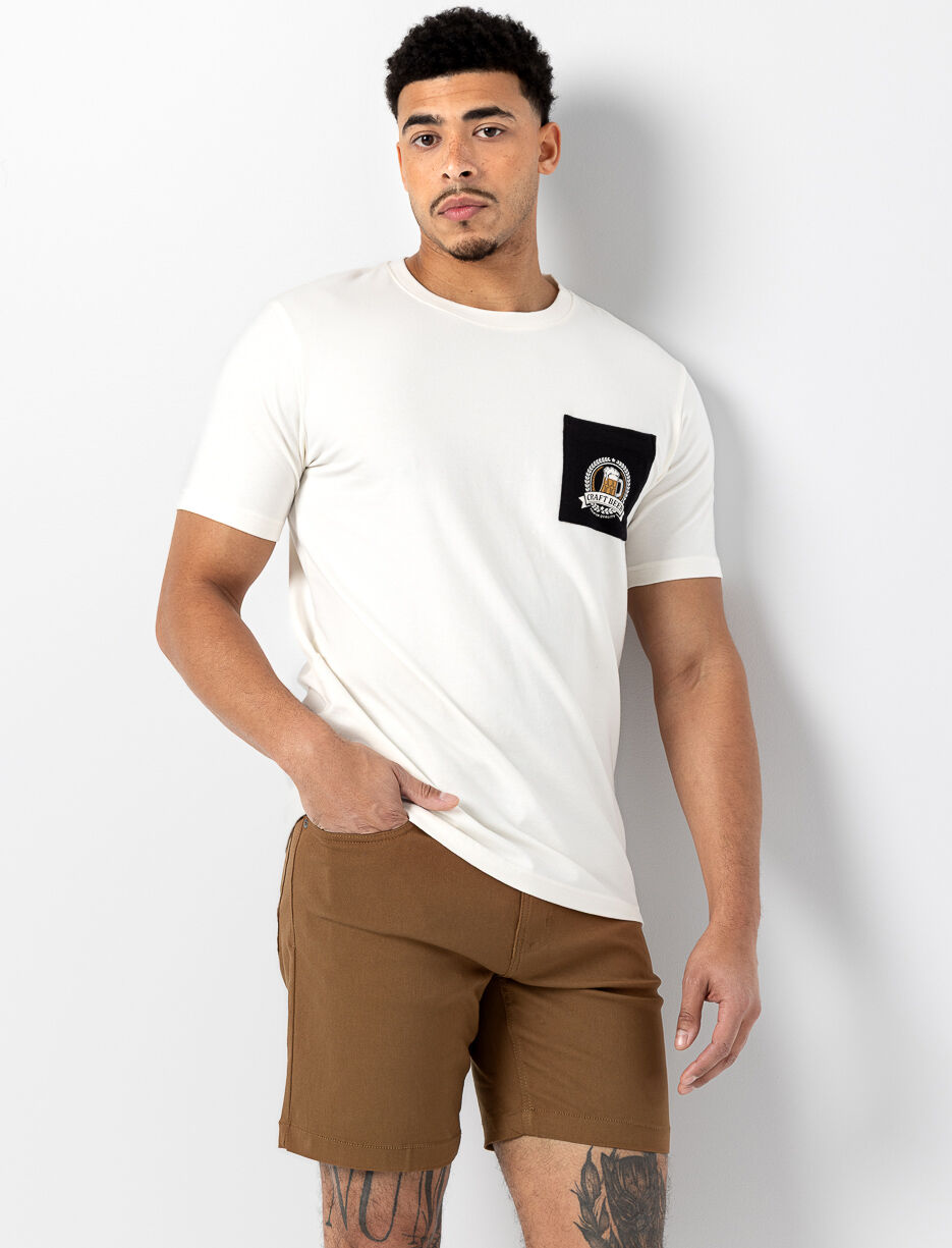 Structured-waist Shorts