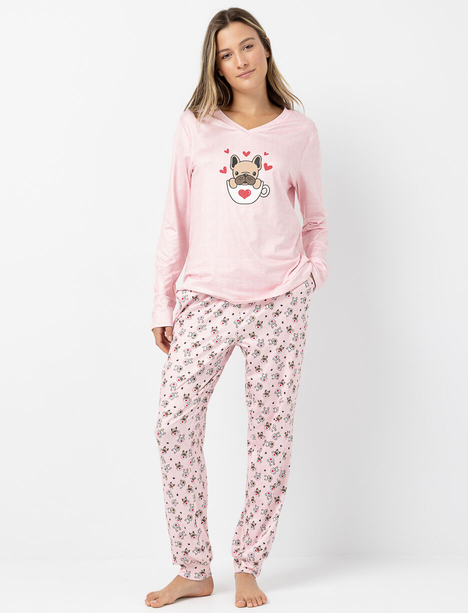 Pantalon de nuit imprimé