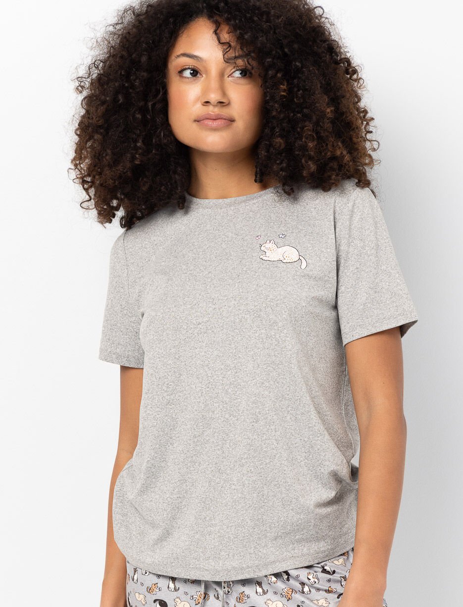 T-shirt de pyjama imprimé