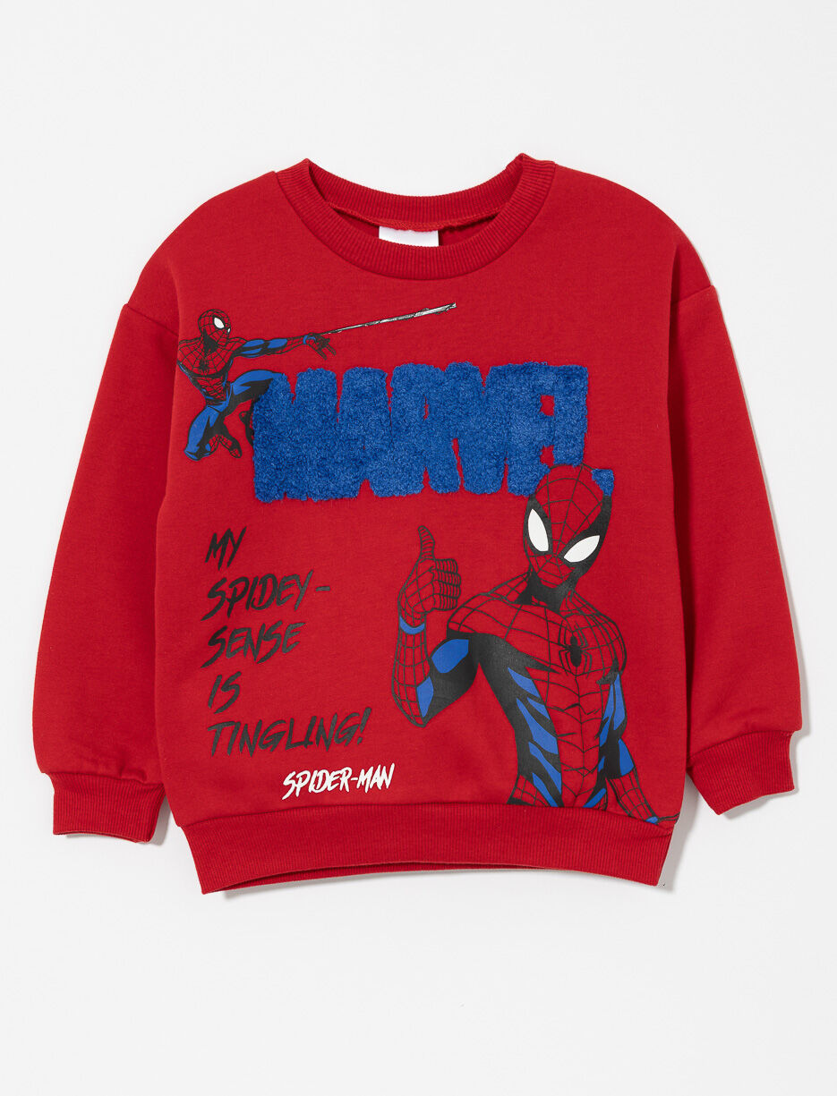 Printed Crew-neck T-shirt - Spider Man