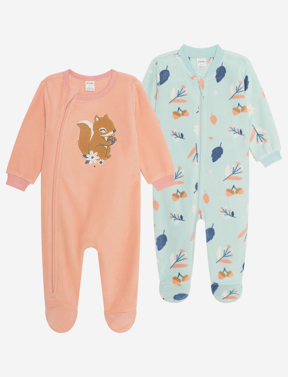 Pyjama 1 pièce imprimé à pattes