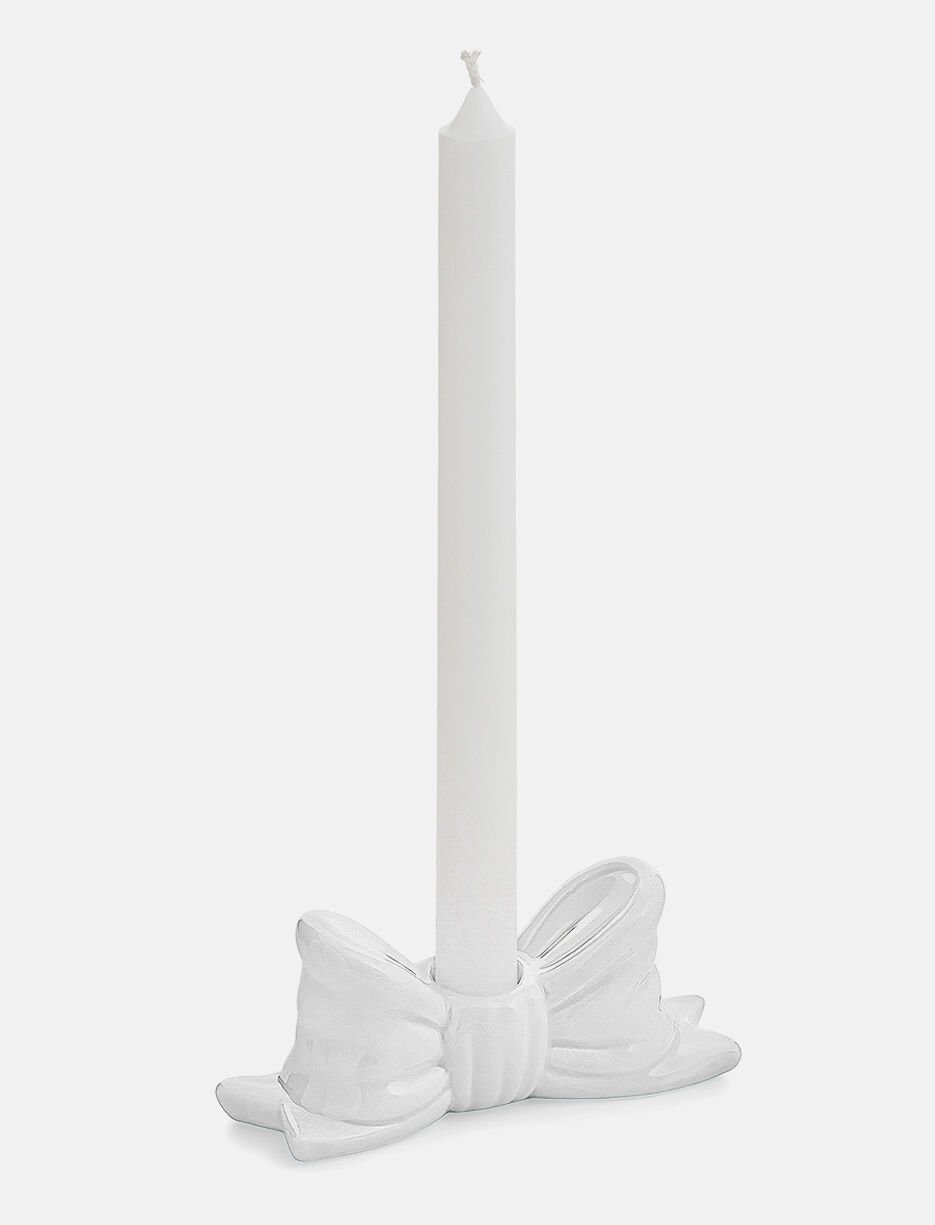 Chandelier en porcelaine en forme de boucle