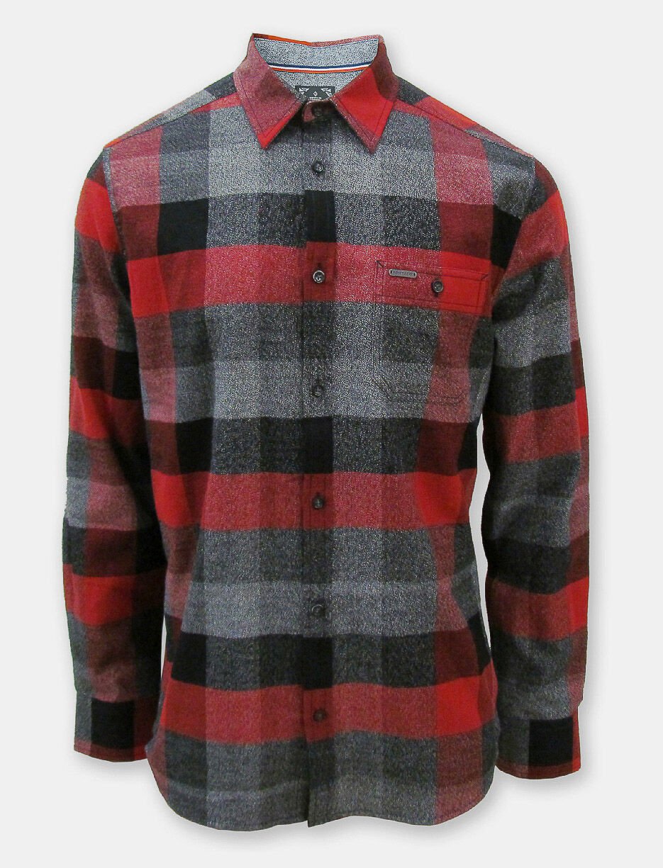 Chemise en flanelle à carreaux