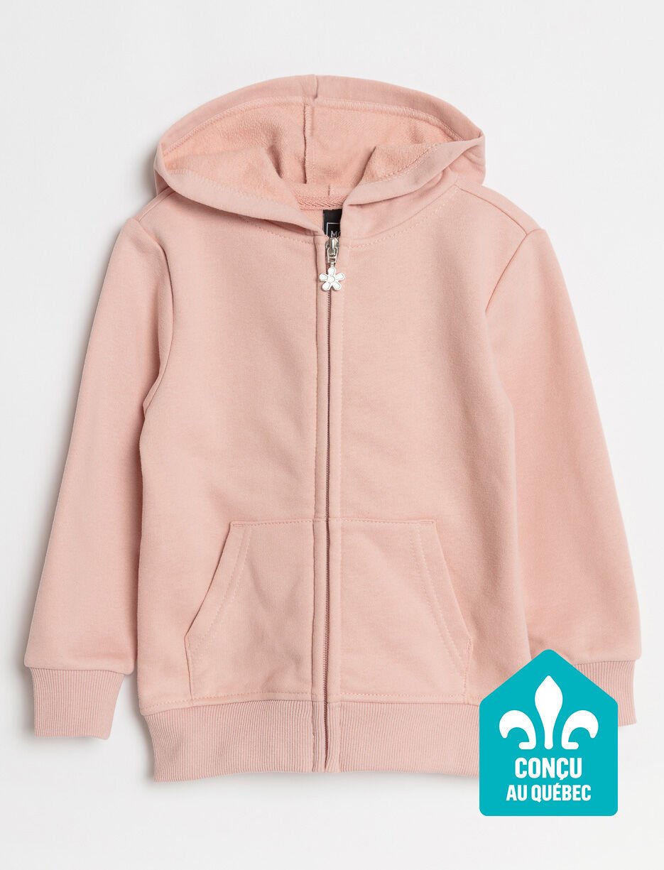 Zip-up Cardigan with Pocket