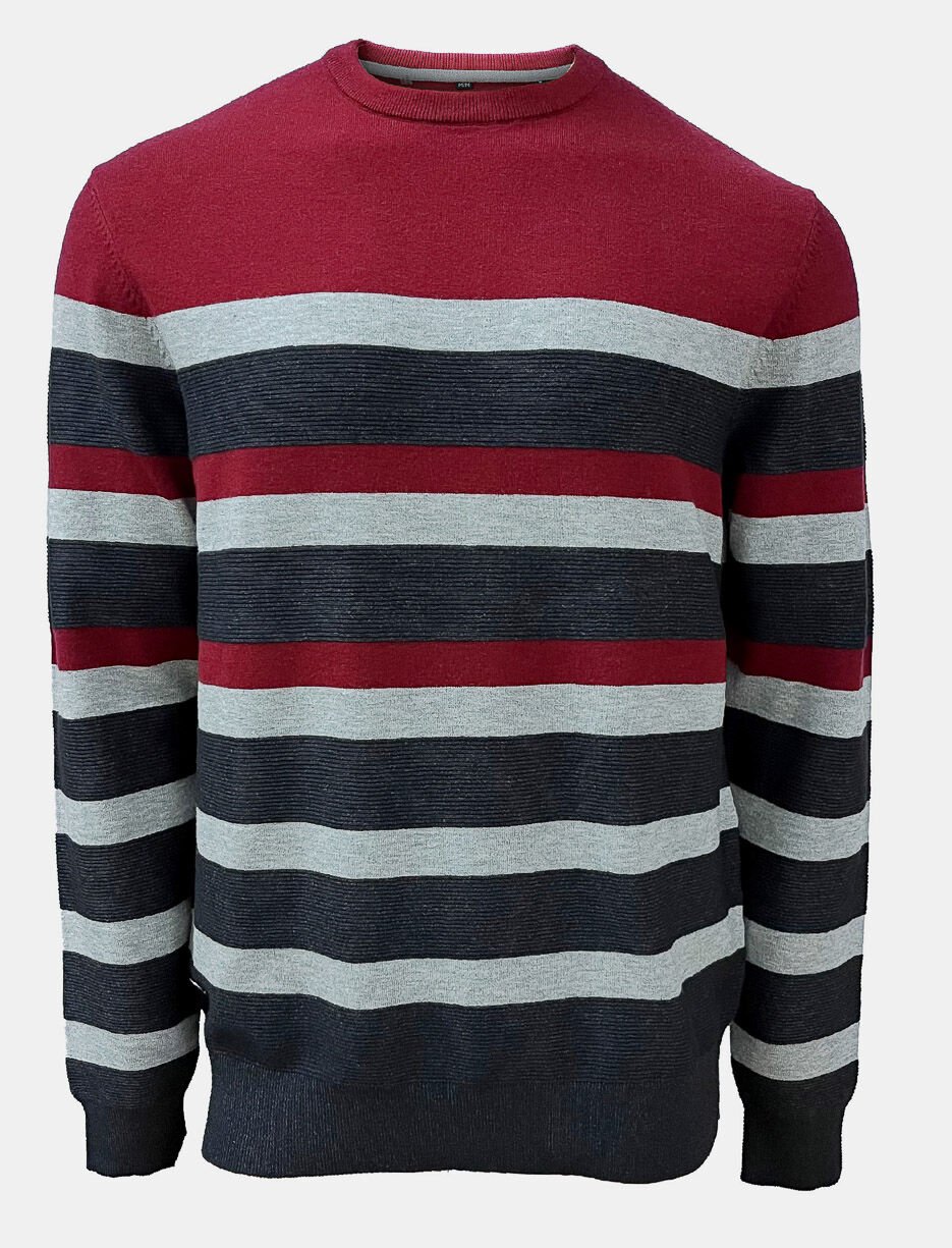 Chandail en tricot à rayures