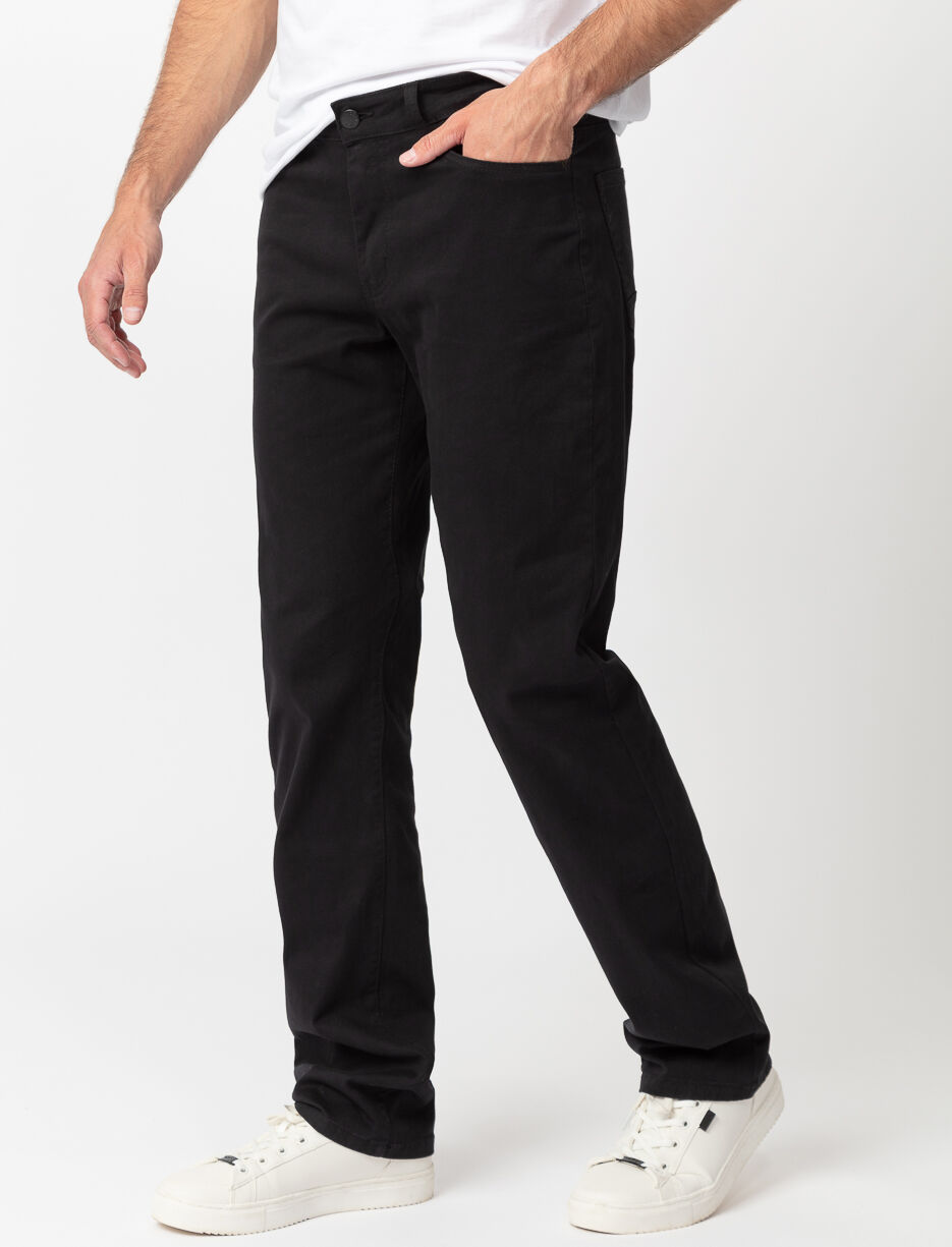 Pantalon étroit à taille régulière