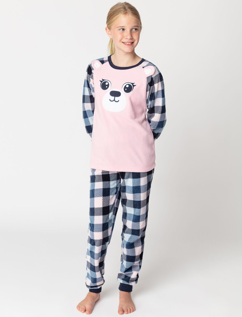 Fleece pj clearance set