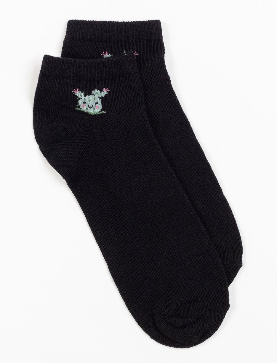 Chaussettes à la chevilles à motifs