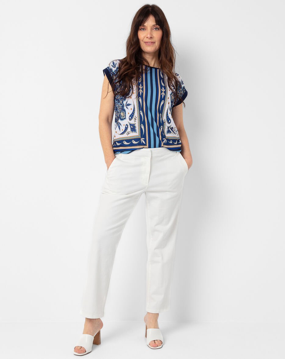 Pantalon Chino à taille construite