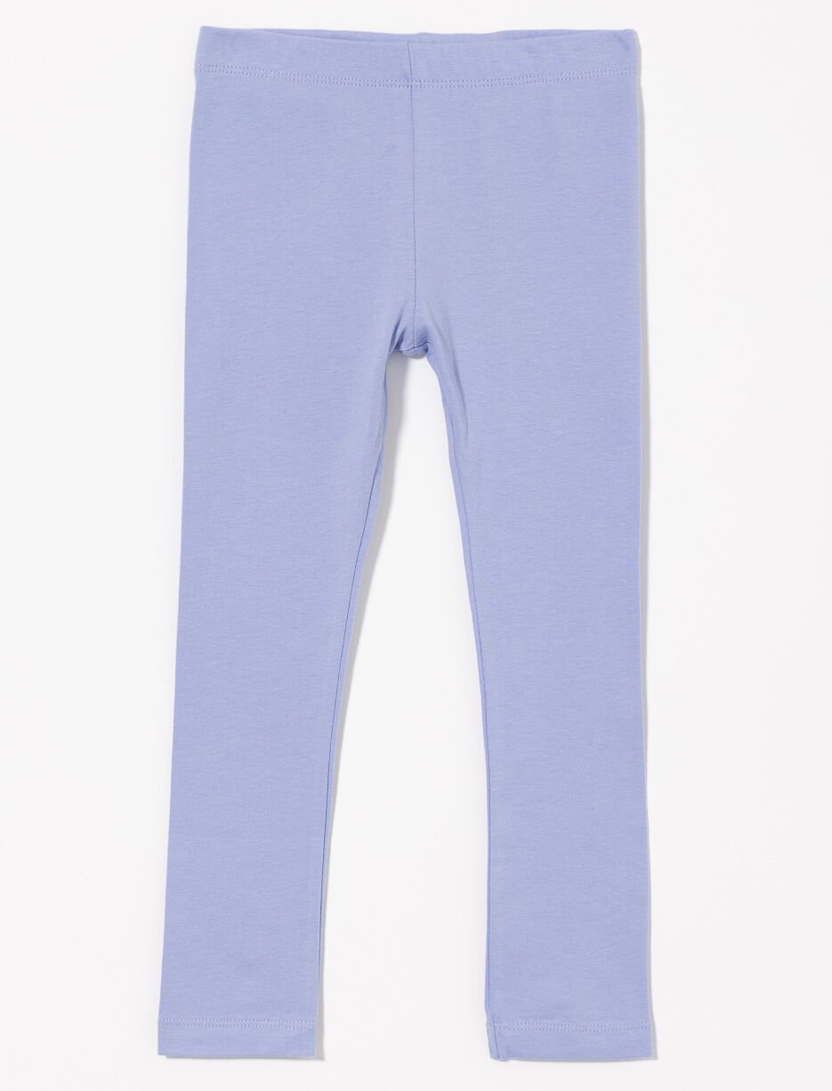 Legging en coton à taille élastique - petite fille