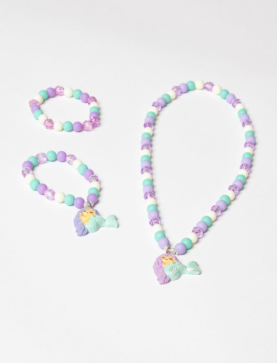 Ensemble collier et bracelets