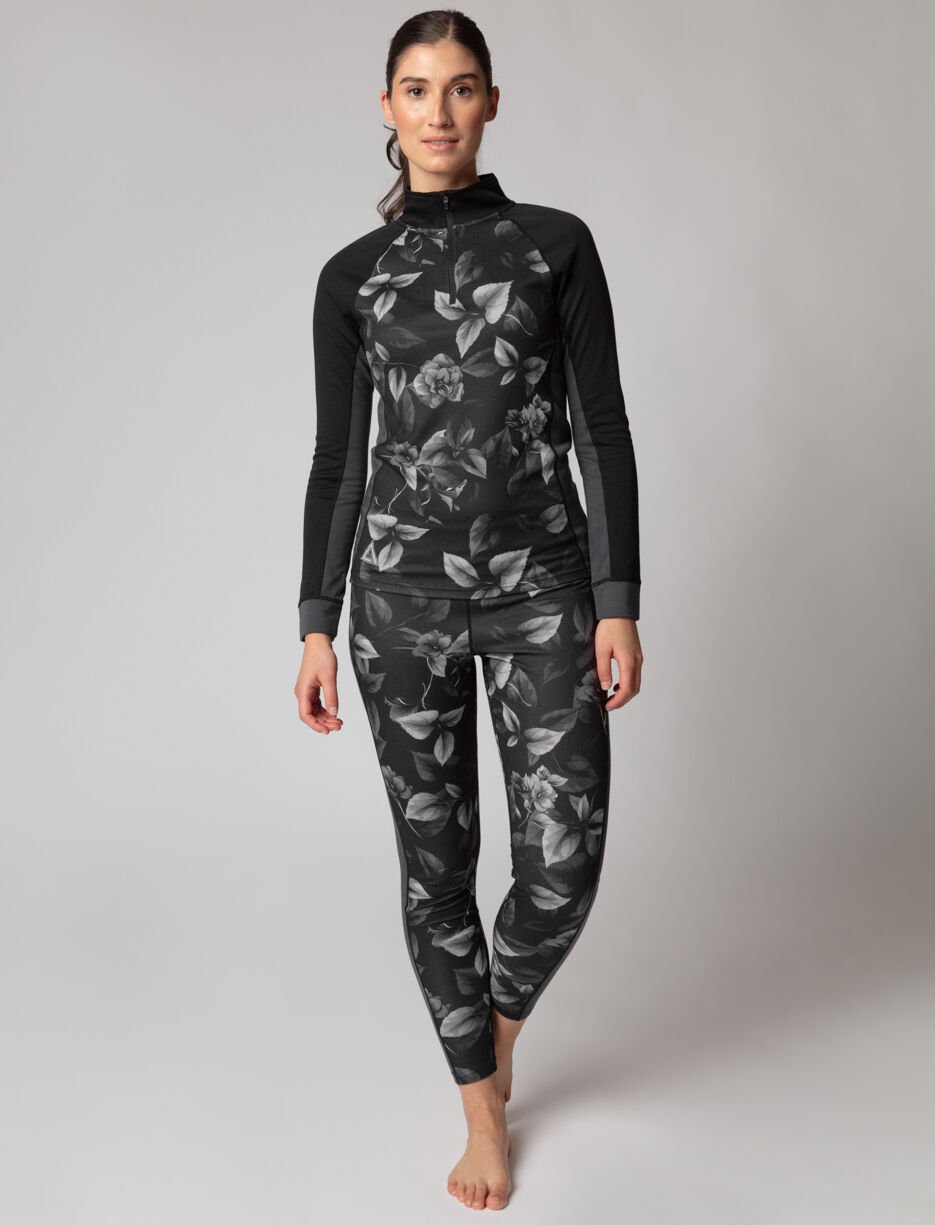 Floral Thermal Leggings